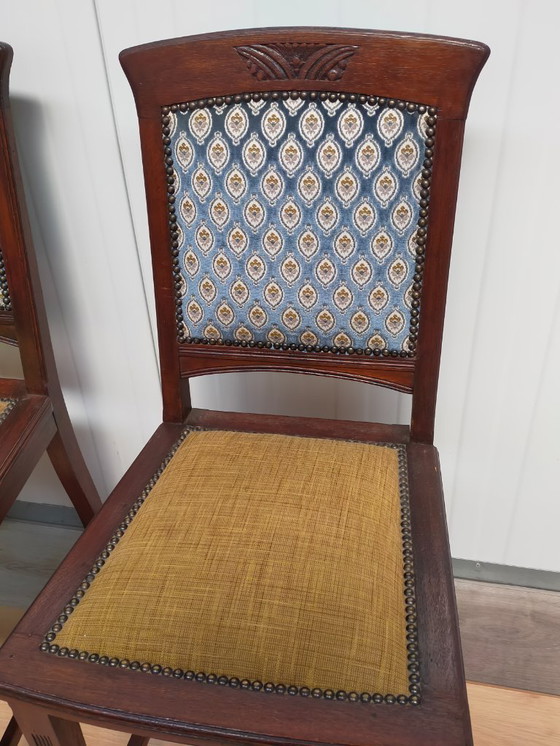 Image 1 of 6 sedie da pranzo con il tuo testo