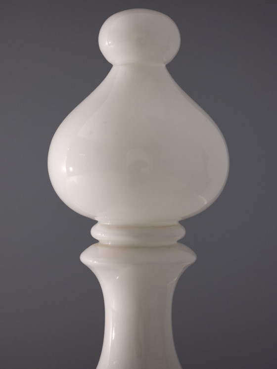 Image 1 of Lampe de table Bishop en verre, Ivan Jakeš, années 1970, Tchécoslovaquie