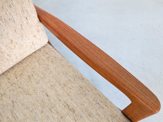 Image 1 of Midcentury sofa France & Søn Couch Ole Wanscher three-seater teak2