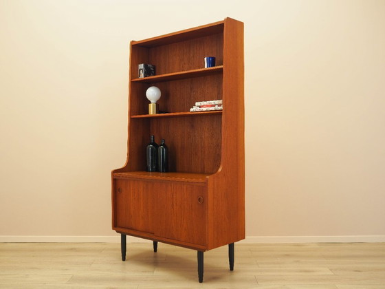 Image 1 of Bibliothèque en teck, design danois, années 1970, designer : Johannes Sorth