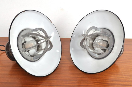 Image 1 of Lampade da fabbrica vintage USA, anni '30