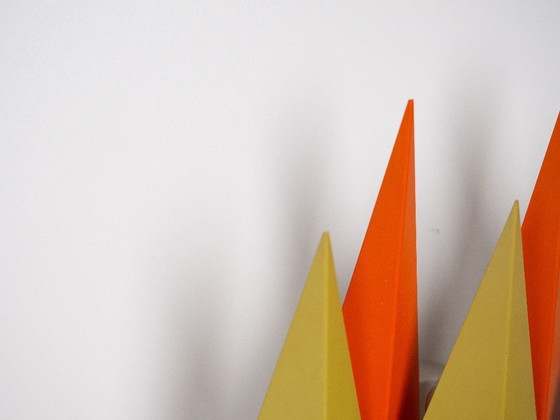 Image 1 of Coppia di 2 lampade da parete vintage danesi Diamant di Holm Sorensen, anni '60