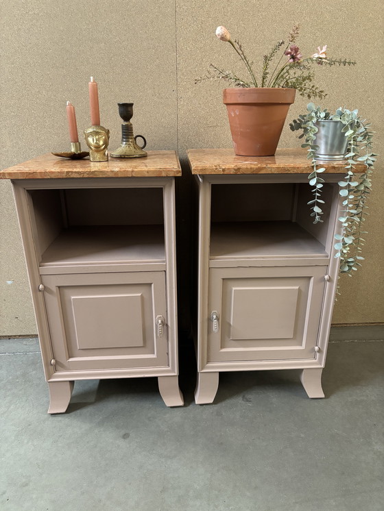 Image 1 of Brocante nachtkastjes 