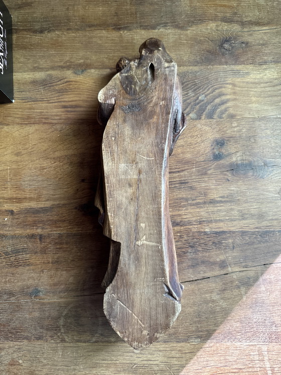 Image 1 of Escultura antigua de María con el Niño Jesús