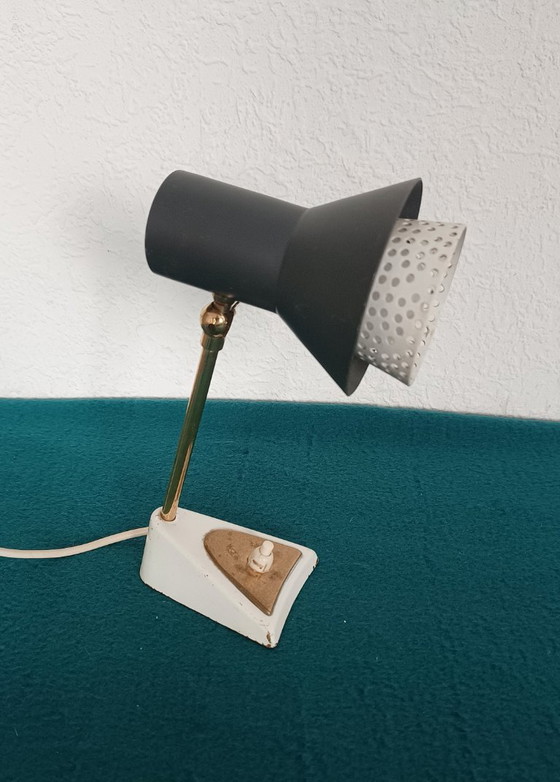Image 1 of Vintage bedside lamp in Matgot style