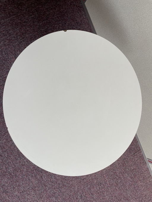 Table basse tulipe blanche