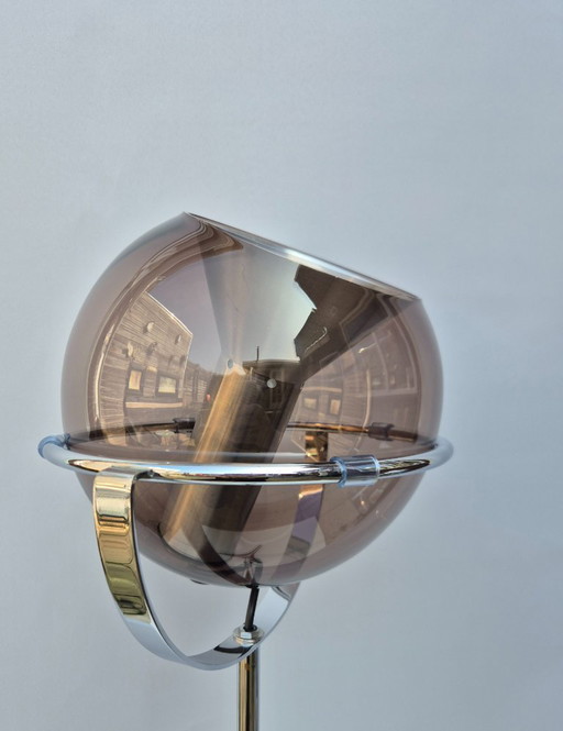 Vintage floor lamp - Raak 'Globe 2000' by F. Ligtelijn - 1960s