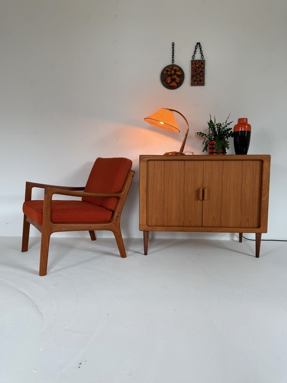 Vintage Table Lamp Model No. 31, Temde Leuchten '60 – Wood, Metal (photo 12 of 12)