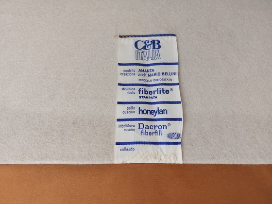 Image 1 of 3 Amanta armchairs by Mario Bellini for C&B Italia (reupholstered)