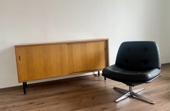 Image 1 of Vintage Teak Sideboard | 1970s Mid-Century Modern | Stunning Eye-Catcher
