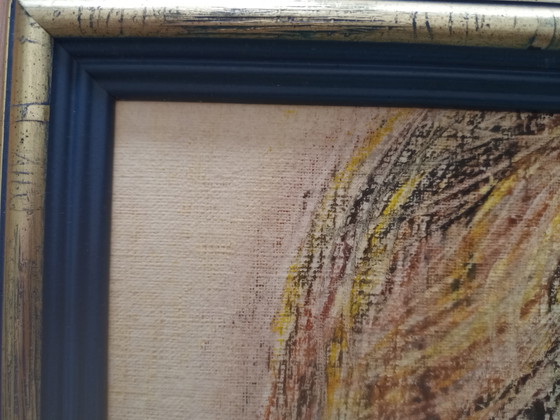 Image 1 of Dessin au pastel "Fille" de T. van Steenbergen