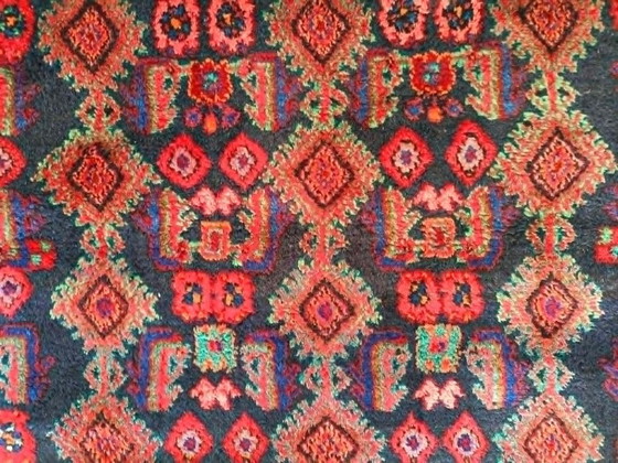 Image 1 of Alfombra persa Hamadán anudada a mano