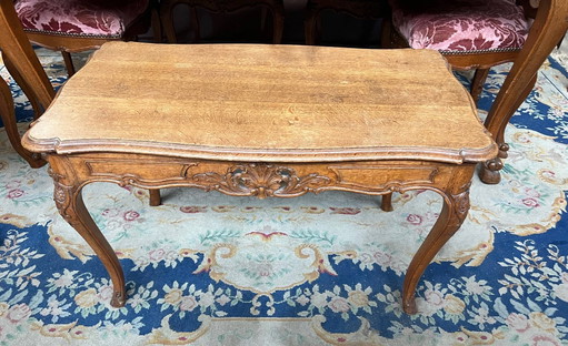 Table basse de style Régence. – salontafels, Wood, Hollywood Regency (photo 2 of 5)