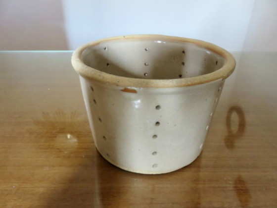 Stampo per formaggio antico XXL in gres smaltato, 1900 – Oggetti decorativi, Ceramic (photo 11 of 12)