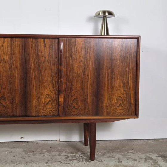 Gunni Omann, Axel Christensen (ACO Møbler) vintage sideboard, OMANN JUN, Sideboard cabinet, Wood, Brown (photo 3 of 23)