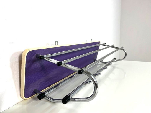 Porte-manteau mural, design néerlandais, années 1960.