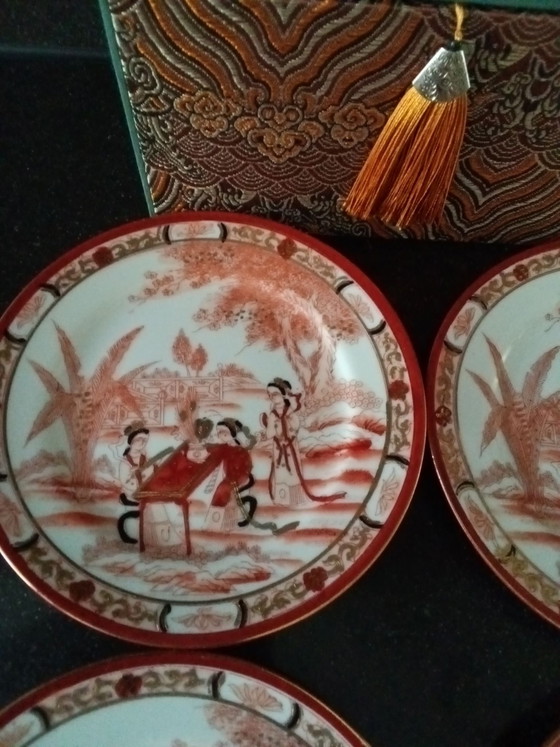 Piatti vintage giapponesi, Onbekend, Stoviglie, Porcellana, Nero (foto 5 di 12)