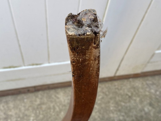 Image 1 of Schreibtisch aus Eiche 1 Schublade 65x52cm