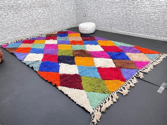 Image 1 of Tapis berbères multicolores en laine 300cmx200cm