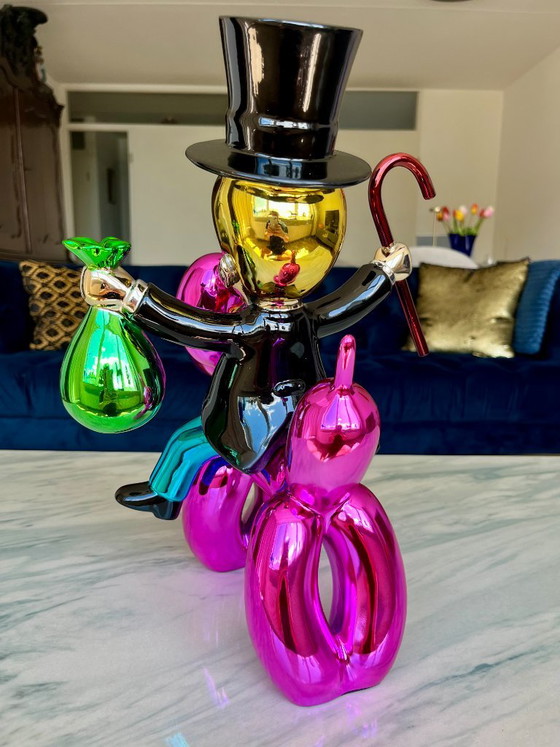 SCULPTURE MONOPOLY Richie Rich Statue Pop Candy Style Art Koons Banksy Alec Kaws – Fiberglass (photo 10 of 12)
