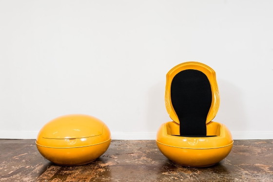 Image 1 of Tuineistoelen van Peter Ghyczy, 1968, set van 2