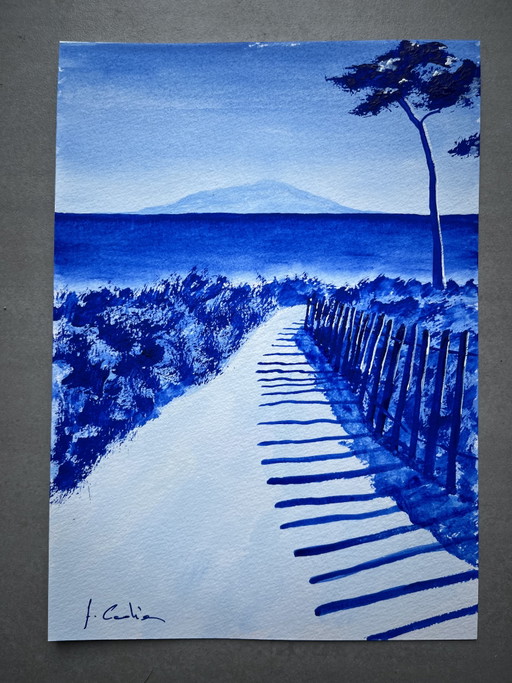 Artist's sketch 21x15cm
