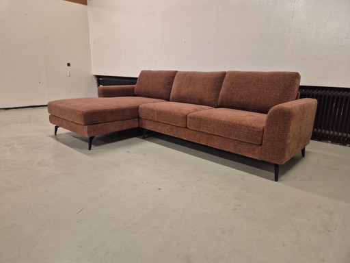 50% SHOWROOM OUTLET - Highlands - Corner Sofa - Copper - NEW