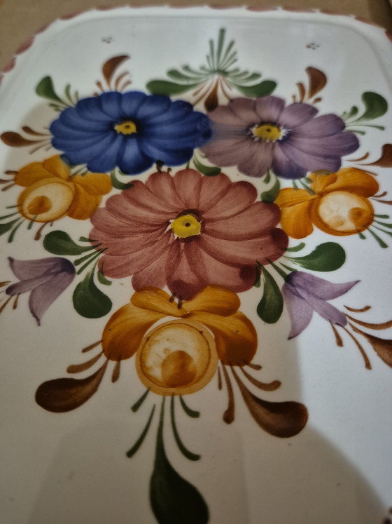 Planche à découper/assiette murale en céramique tyrolienne Wechsler – Wechsler Tirolkeramik, Objets déco (photo 6 of 6)