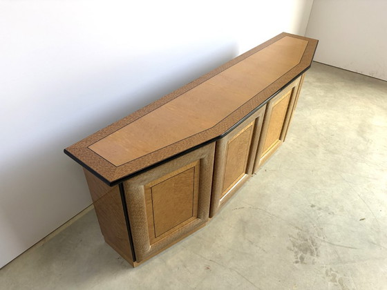 Vintage Burl Wood Credenza, 1980s – Sideboard (photo 6 of 12)