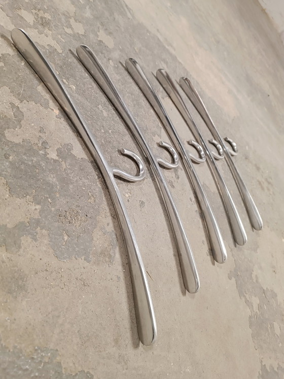 Image 1 of 5 appendiabiti vintage in metallo