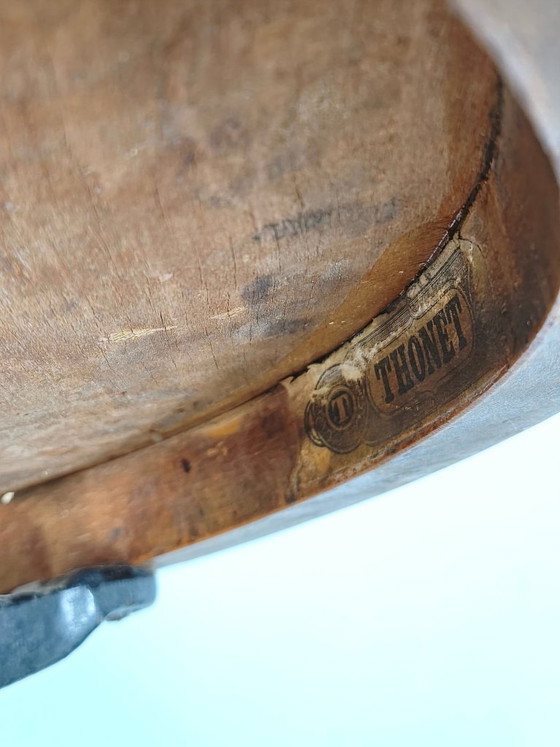Image 1 of Thonet draaibare pianokruk van gebogen hout, Tsjechoslowakije, jaren 1930