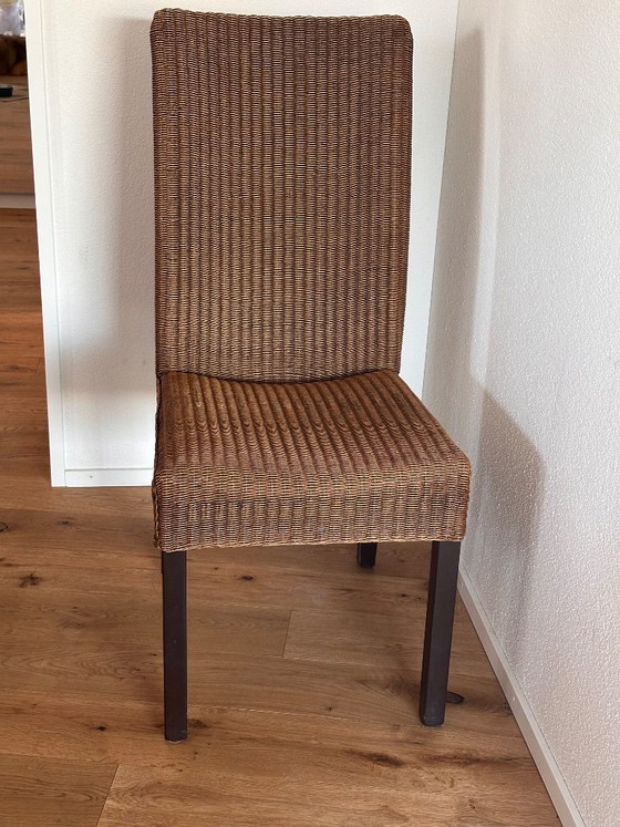 6 sedie da pranzo originali Loom Furniture – Legno, Vimini (photo 3 of 5)