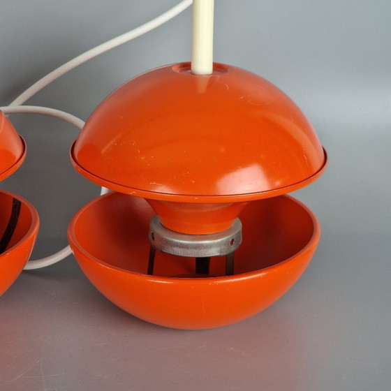 Image 1 of Vintage Kaiser Leuchten cascade hanglamp – ontwerp Klaus Hempel – Space Age (1970s, Duitsland)