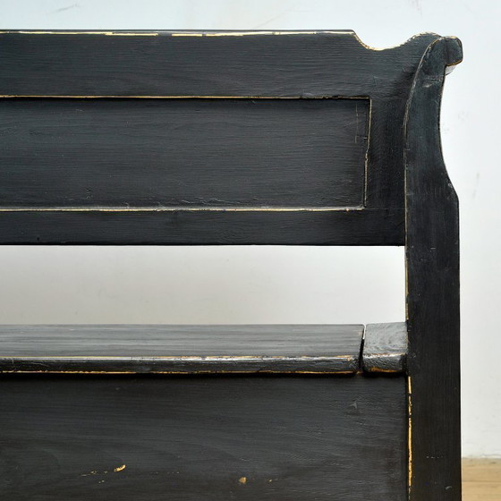 Image 1 of Antique pine drop-top bench, 1900s