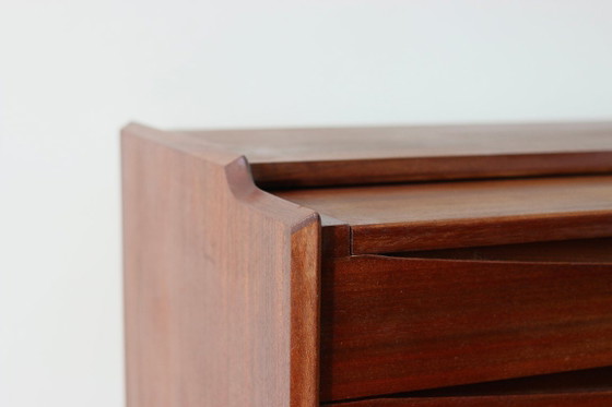 Skandinavische Teakholz-Kommode/Schminktisch Arne Vodder, Dänemark 1960, Roche Bobois, Schminktische, Braun (Foto 9 von 14)