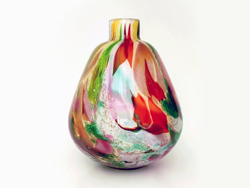 Vaas Gekleurd Glas Fidrio