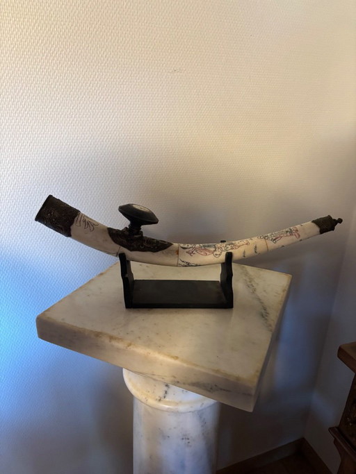 Antique Opium Pipe