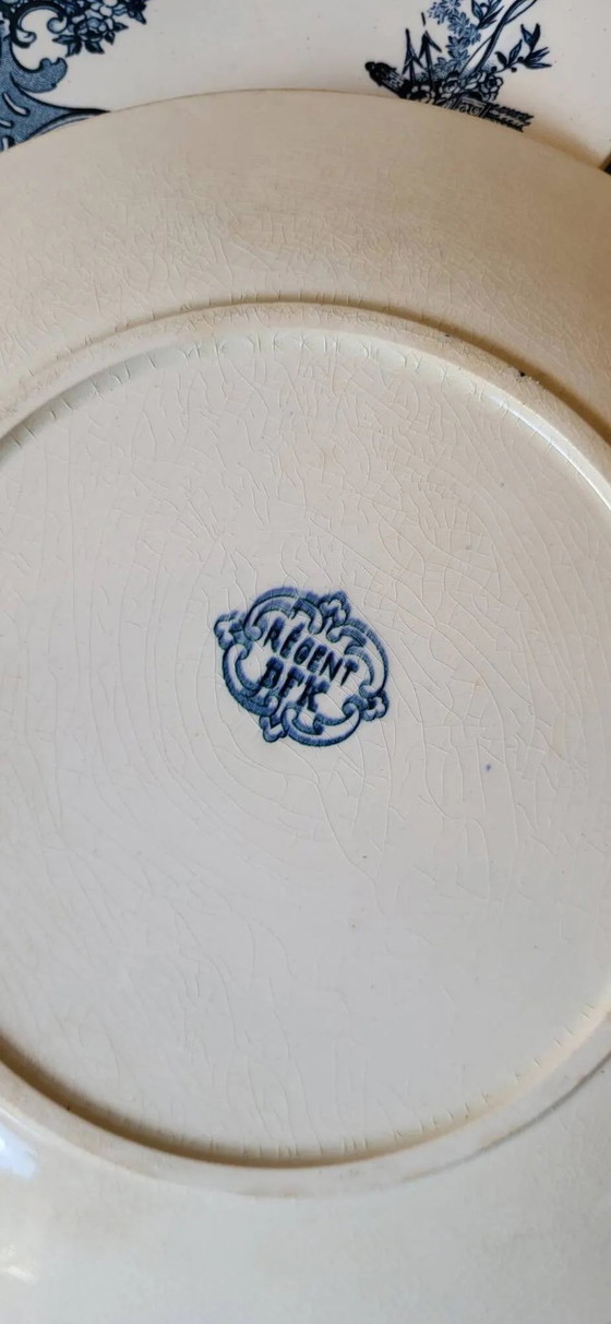6 assiettes plates Terre de Fer BFK modèle Regent – Vaisselle, Porcelain, Art Nouveau (photo 7 of 7)
