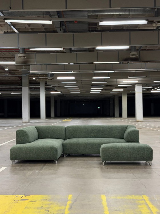 Image 1 of Leolux Faya Lobi Groen + Hocker