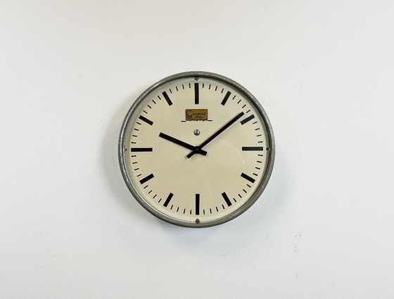 Image 1 of Vintage Dutch Wall Clock from Gaemers Horloger,  1950s