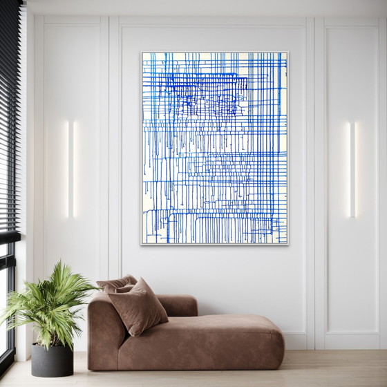 Natia Antadze Abstrakte Komposition XXL – Gemälde & Zeichnungen, Canvas (photo 6 of 15)
