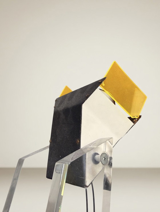 Image 1 of Rara lampada da terra in Lucite dei primi anni '60, "Design da studio".