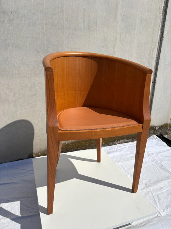Set of 2 Clift armchairs by Philippe Starck for Clift Hotel, 2001 – Wood (photo 5 of 5)