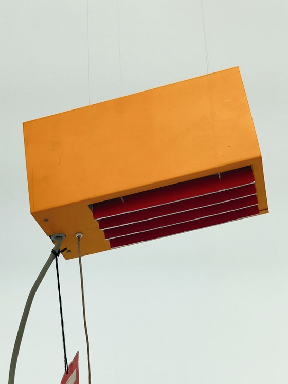 Fog & Mørup 70.1250 D Pendant lamp, orange and red, Metal, Mid Century Modern (photo 3 of 8)