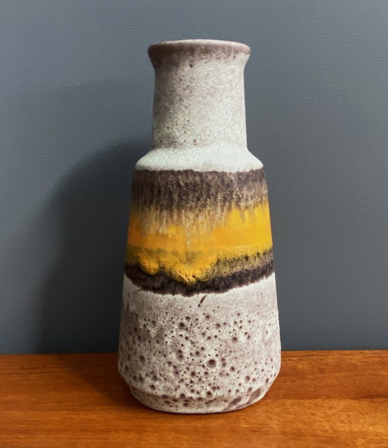 Image 1 of Oval U-keramik vase (uberlacker) model 14321, WGP 1960s