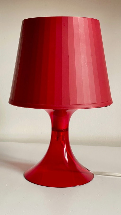 Lampe Rouge Ikea Vintage