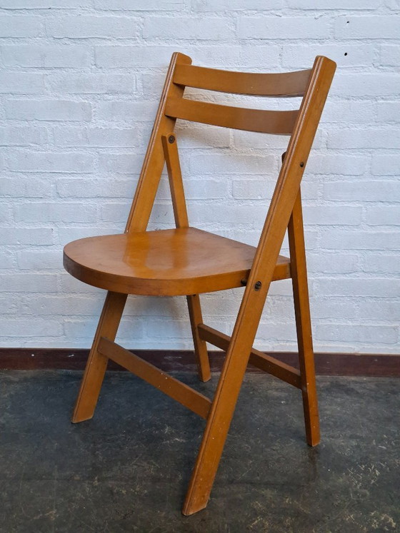 Image 1 of 6 chaises pliantes vintage