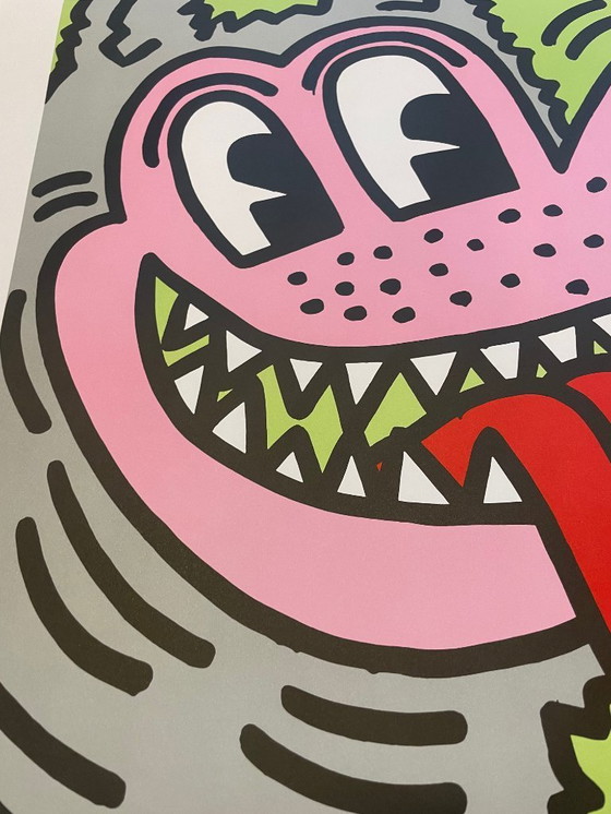 Image 1 of Keith Haring (1958-1990), Big Bad Wolf, 1984, Courtesy Tony Shafrazi Gallery, New York, copyright Estate of Keith Haring 1993, P