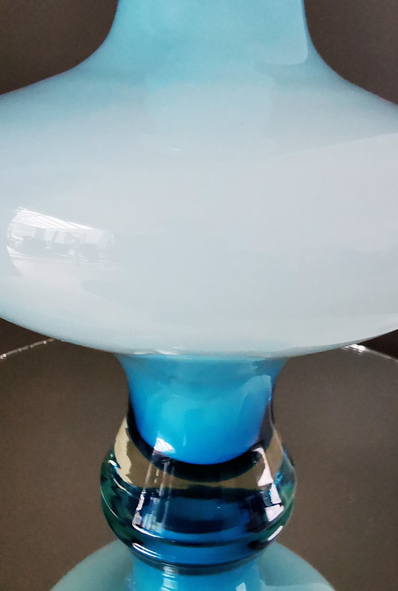 Image 1 of Empoli Glass Vase Italy Toscany, jaren 60