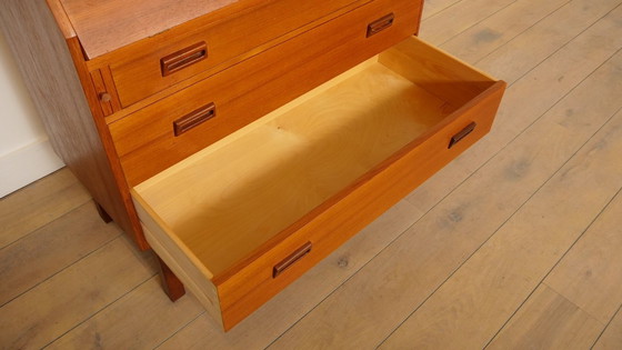 Image 1 of Vintage Teak Secretary | Deens | 90 cm